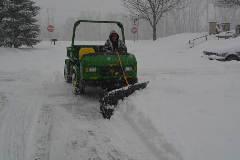 64” Universal Mount Utility Vehicle Plow with Receiver Hitch Nordic Plow