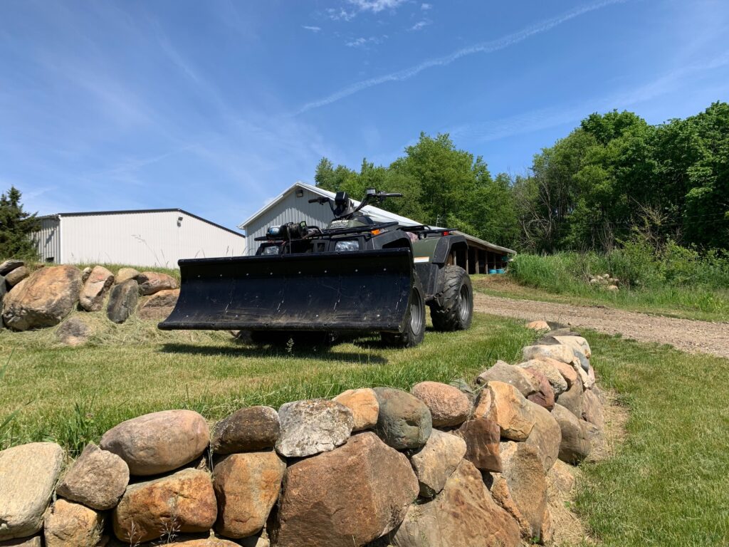 ATV Snow Plows Universal ATV Snow Plow Nordic Plow LLC